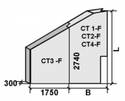 Откосное крыло СТ 1 - F (Блок № 57) левое и правое в #WF_CITY_PRED# картинки